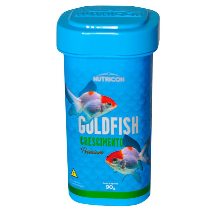 Ração Nutricon Goldfish Crescimento para Peixes 90G em Oferta na Shopee