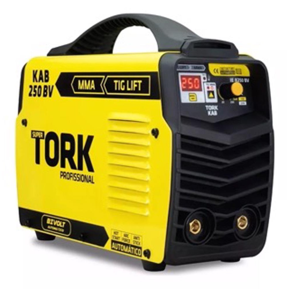 Maquina De Solda Inversora Kab 250 Bivolt Mma Tig Lift Tork - Home & Living