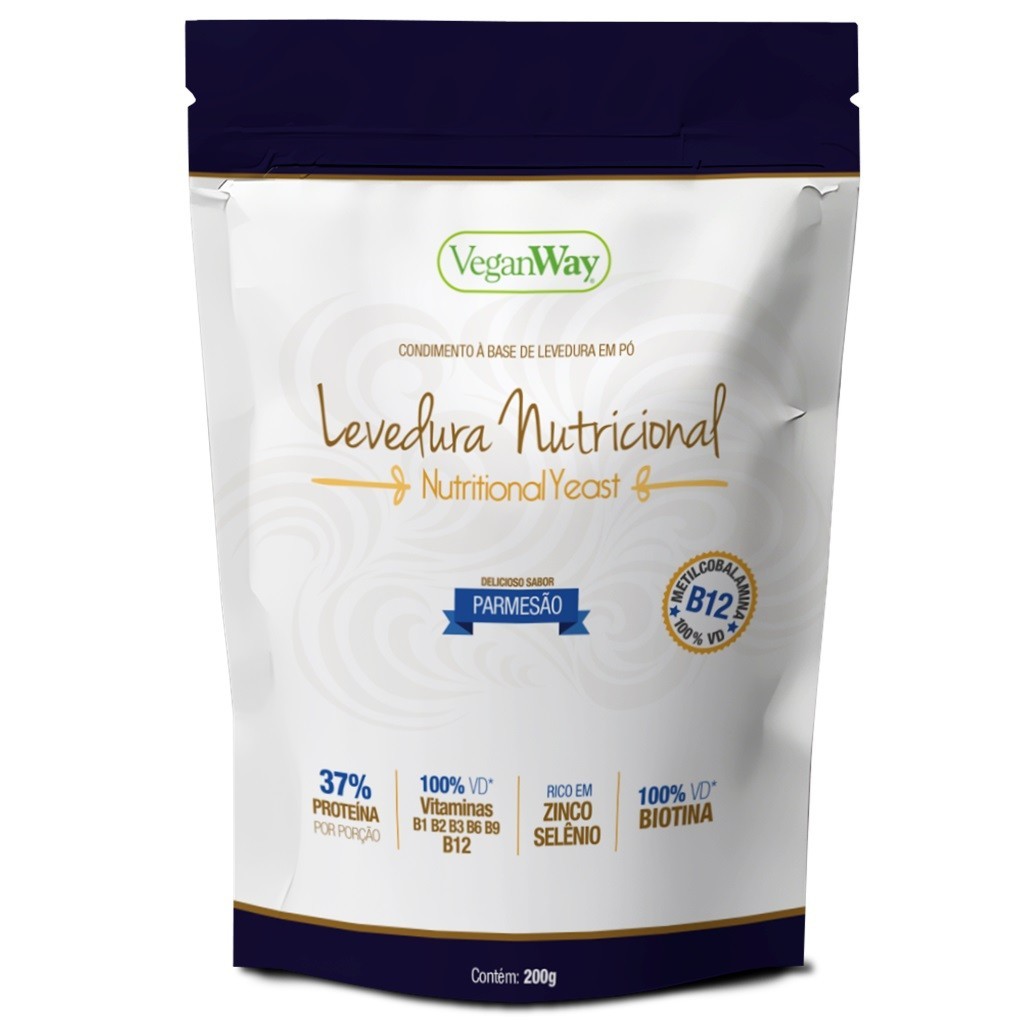 Nutritional Yeast Sabor Parmesão 200g - Veganway em Oferta na Shopee