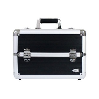 Maleta Profissional de Maquiagem Preto Jacki Design em Oferta na Shopee