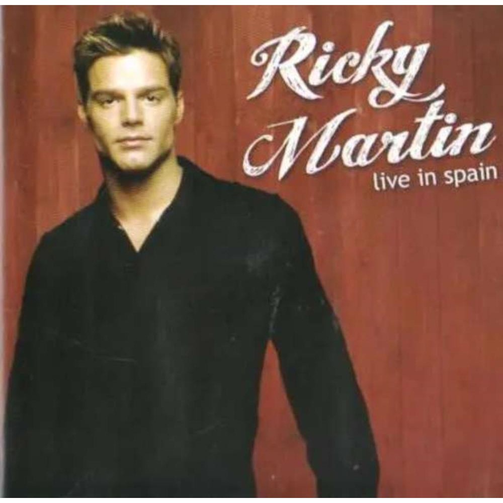 CD Ricky Martin - Live in Spain Original