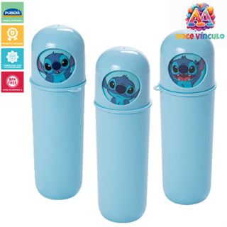 Porta Escova Dentes Infantil Stitch Lúdico Multiuso 370ml - Plasutil em Oferta na Shopee