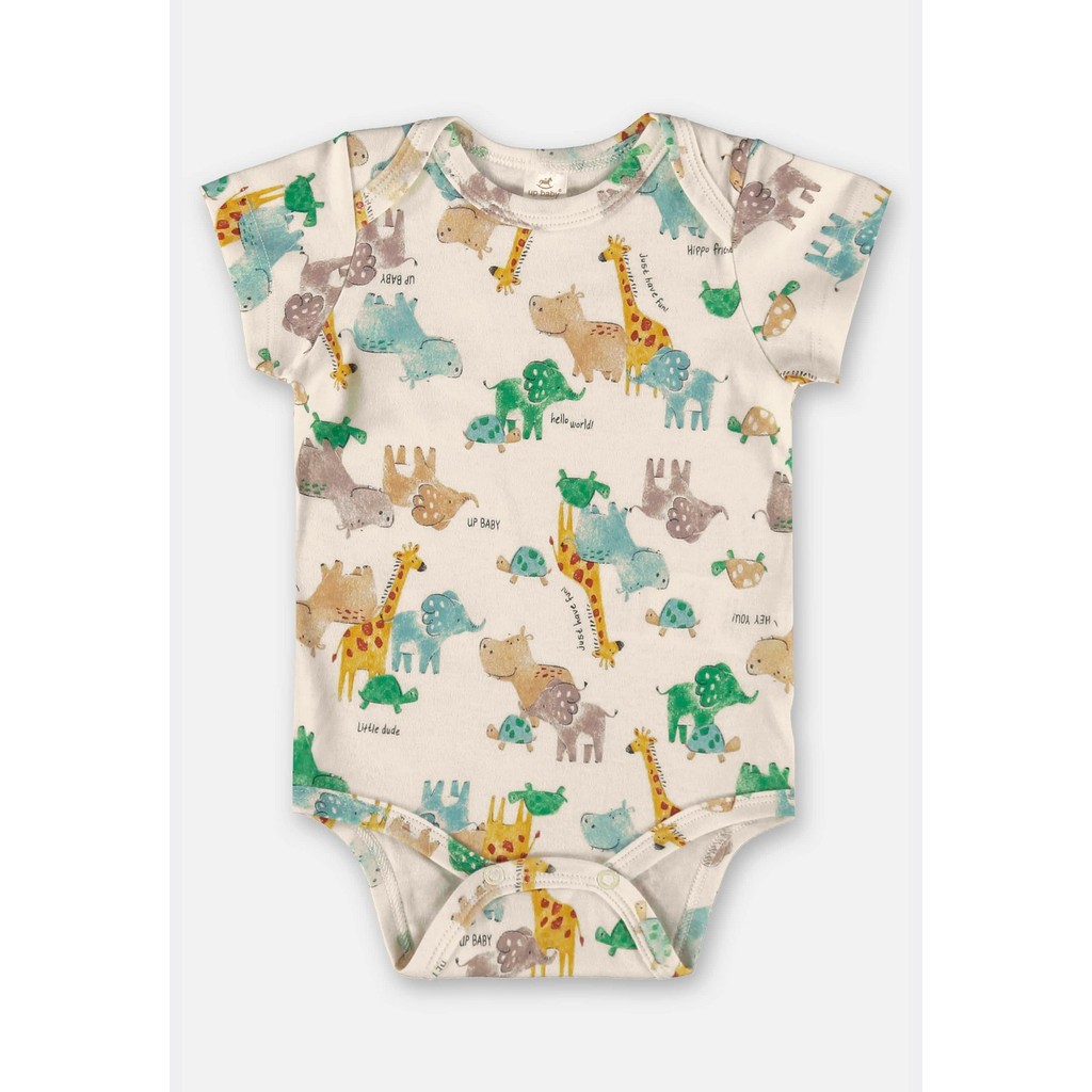 Body para Bebê Menino em Suedine Essentials Up Baby