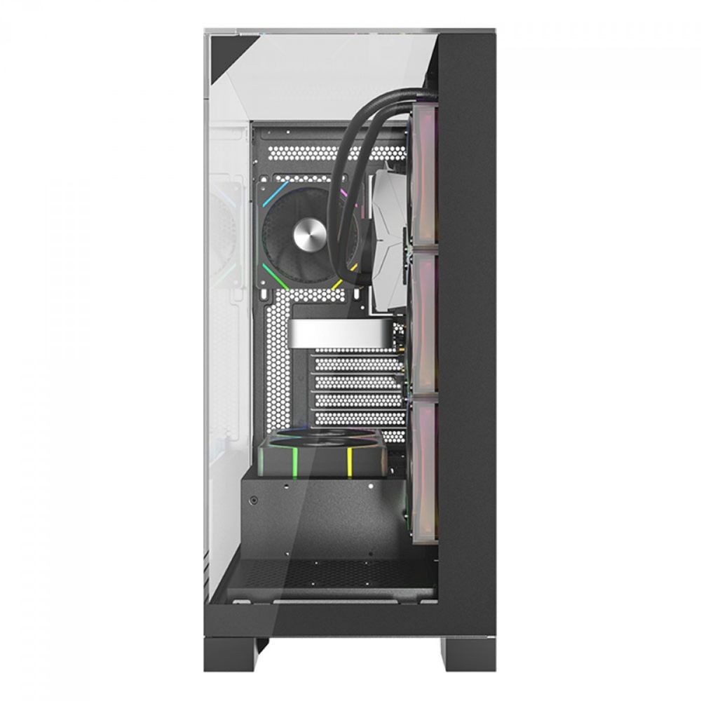 GABINETE GAMER MID TOWER SEM FAN SEM FONTE LIKETEC EMPIRE DARK LC-AT-EMPIRE-2091