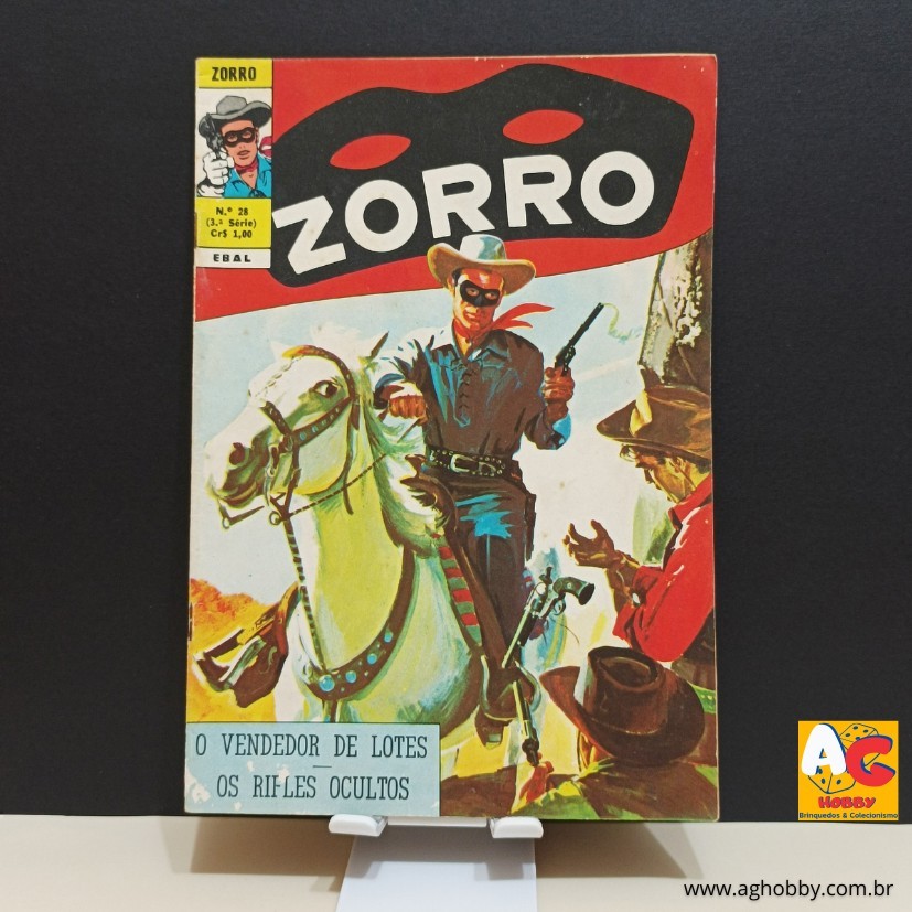 Zorro N° 28 - 3ª Série / EBAL (1972)