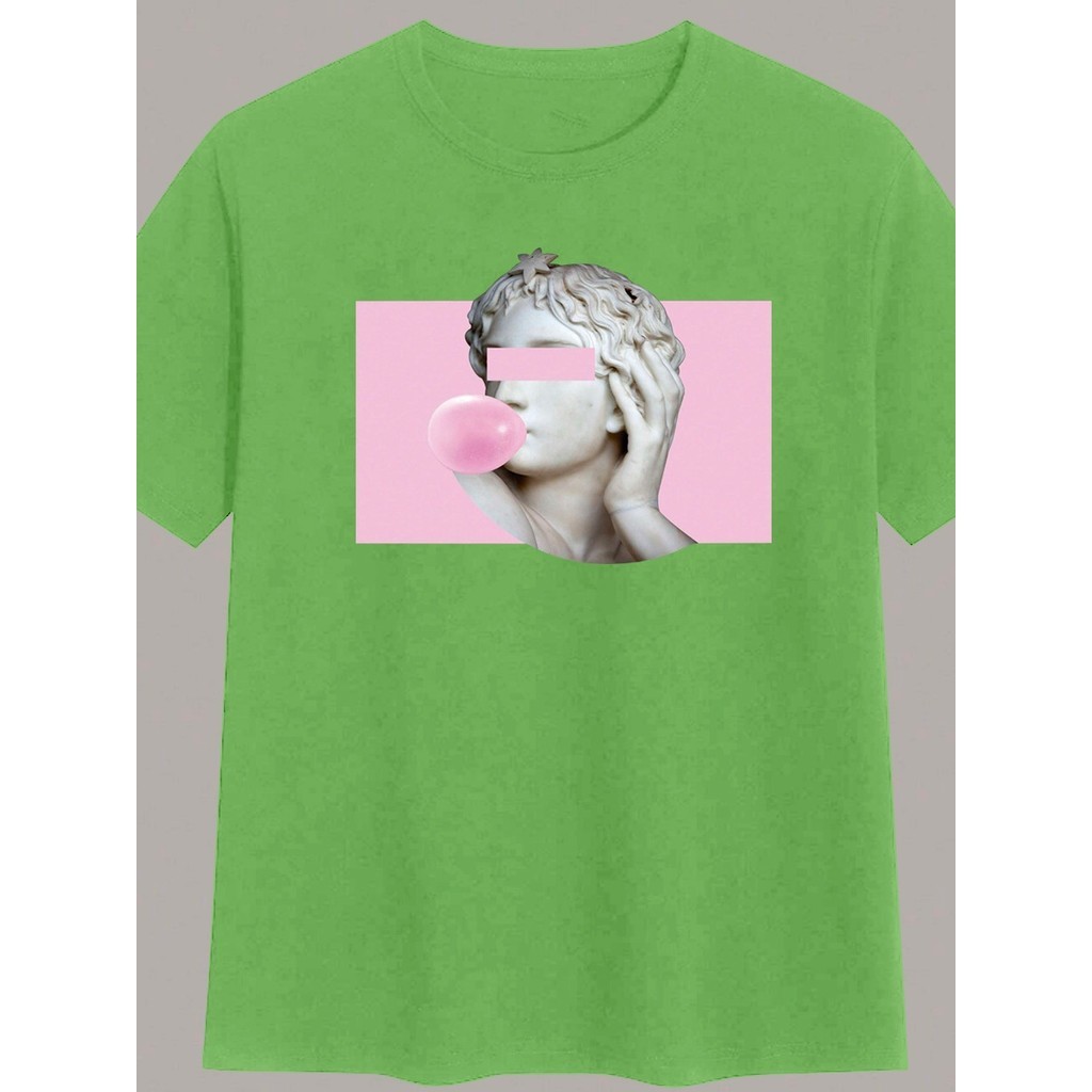 Camiseta Oversized Estilosa Plus Size T Shirt Casual Streetwear Blusa Academia Personalizada Camisa