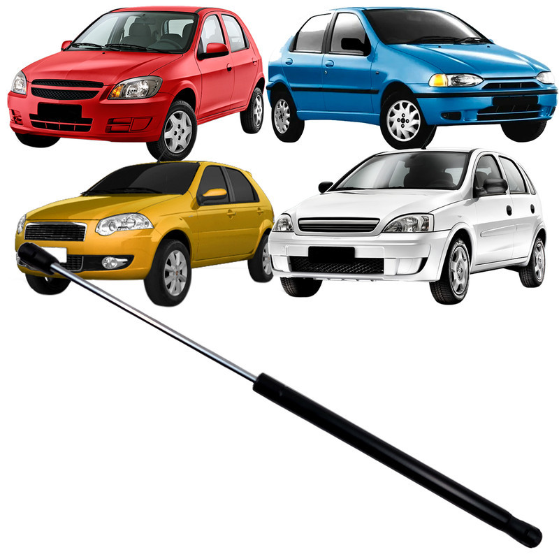 Amortecedor Tampa Traseira Porta Malas Celta Corsa Hatch e Fiat Palio 1996 até 2000