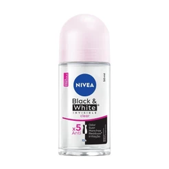 Desodorante Antitranspirante Roll On Nivea Invisible Black & White Clear 50ml