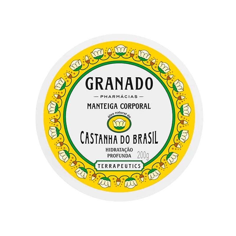 Manteiga Corporal Granado Terrapeutics Castanha do Brasil 200g