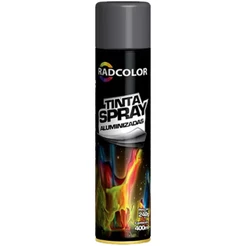 Tinta Spray Grafite Metalico Uso Geral Radcolor 400ml RC2106