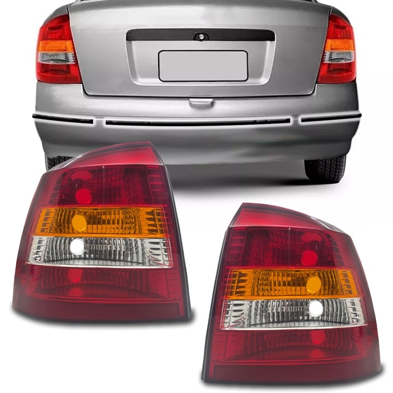Lanterna Sinaleira Traseira Astra Hatch 1999 A 2002 Tricolor