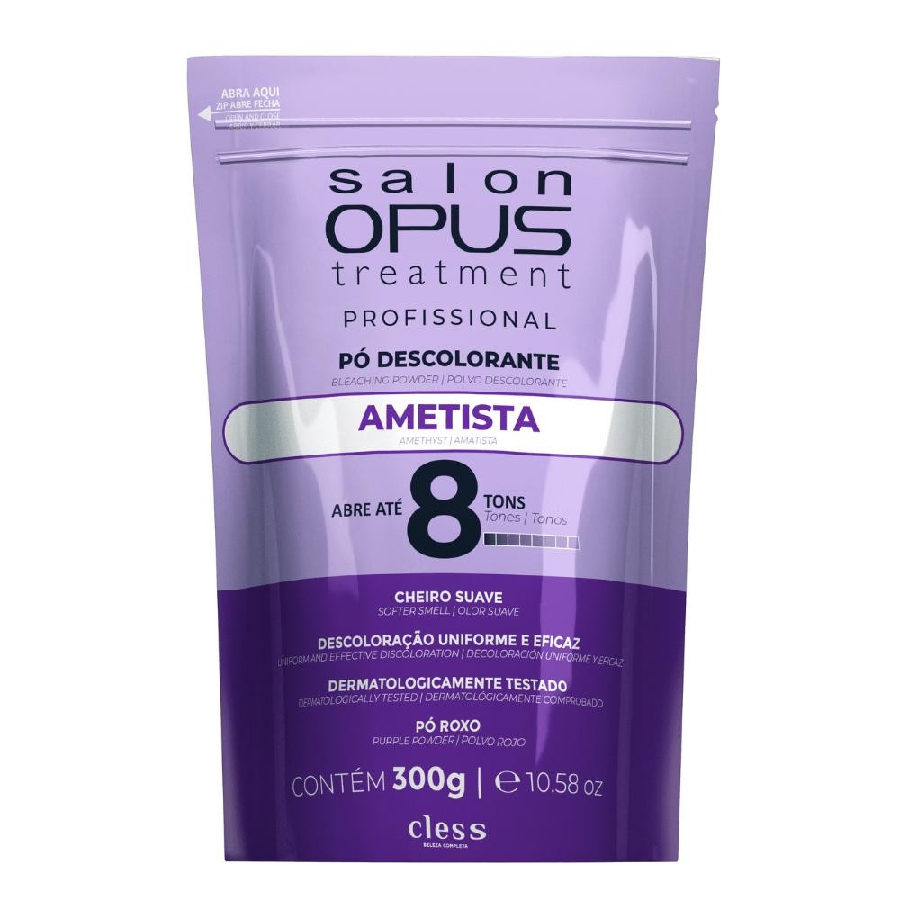 Po descolorante Ametista Salon Opus Tratament 300g em Oferta na Shopee