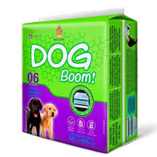 Tapete Higiênico Para Cães DOG BOOM 60X55 cm pacote com 6 unidades