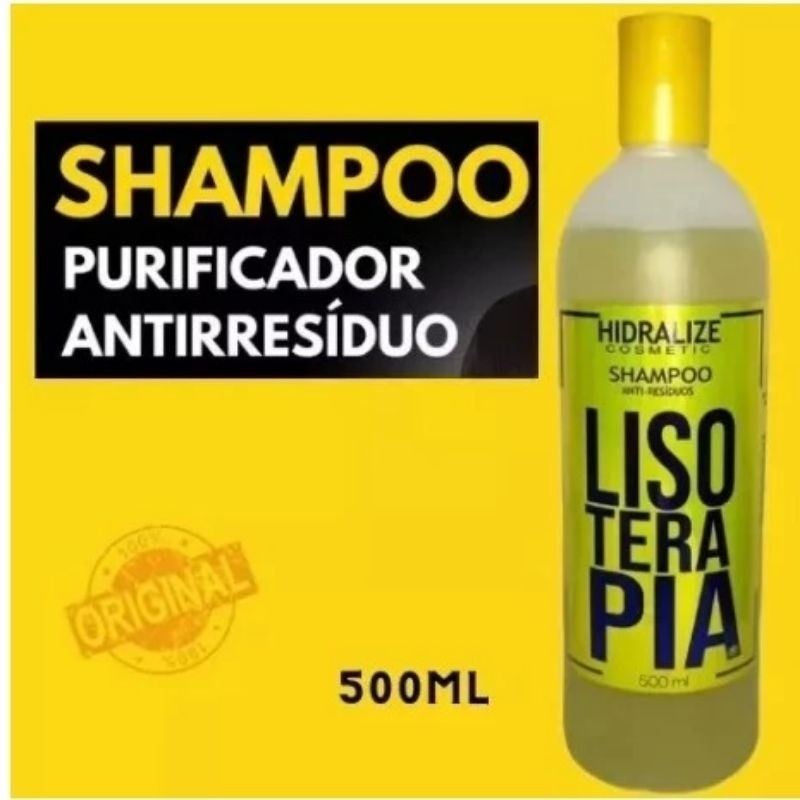 Shampoo Anti- Resíduos Lisoterapia 500 Ml
