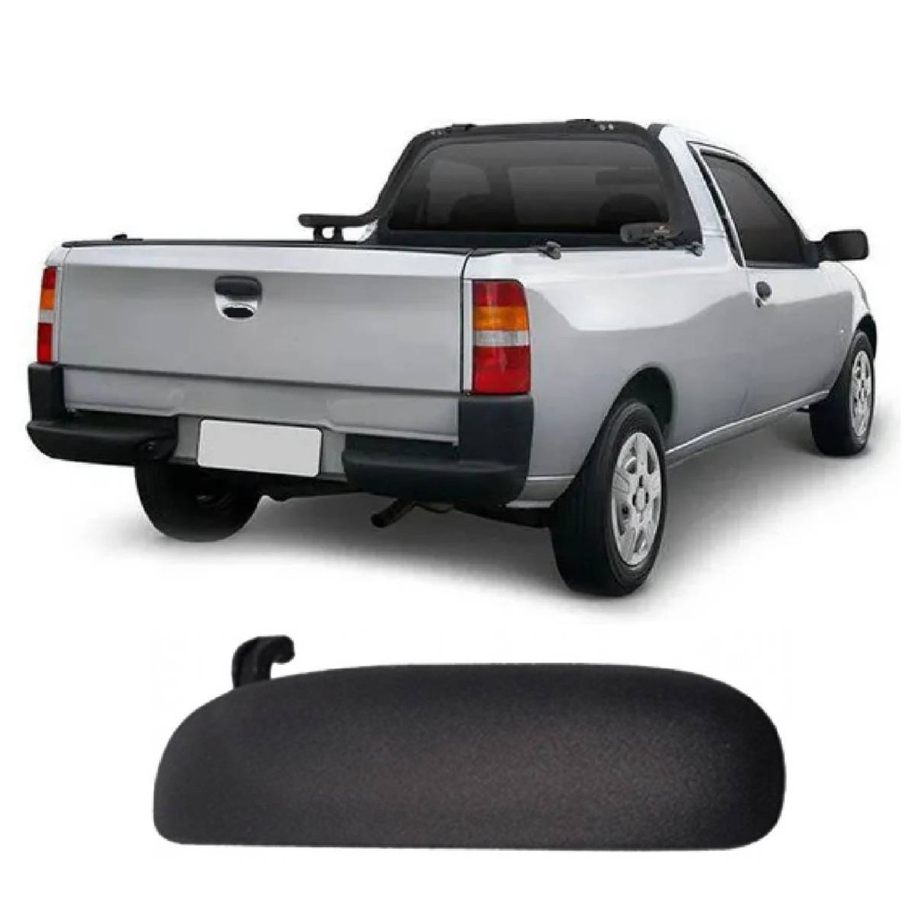 Macaneta Exterior Tampa Traseira Courier 1997 1998 1999 a 2013 em Oferta na Shopee