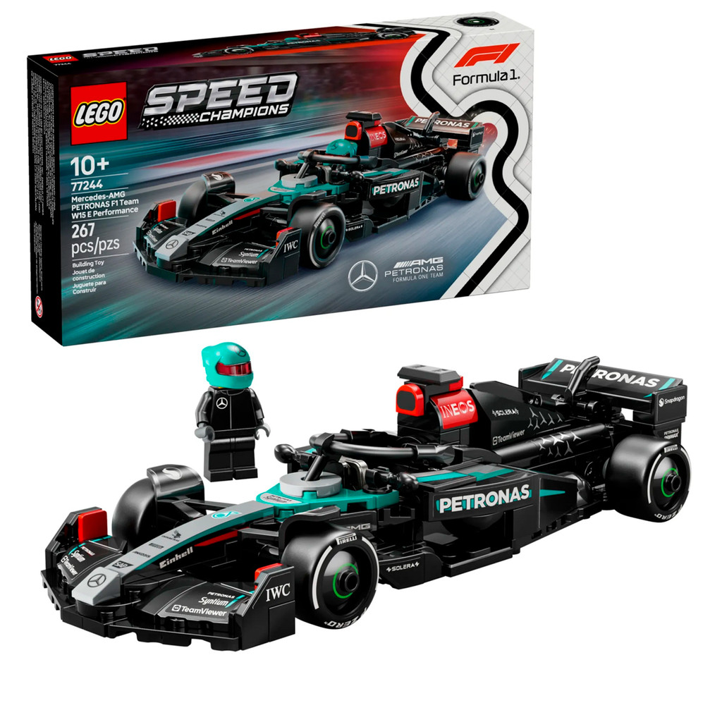 LEGO Speed Champions Mercedes-AMG F1 W15 77244 - Lego em Oferta na Shopee
