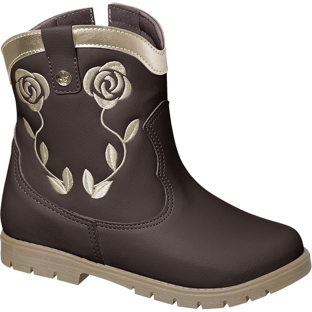 Bota Texana Infantil Menina Fazenda Festa Junina Campo Rodeio Promoção Confortável Botina Country em Oferta na Shopee