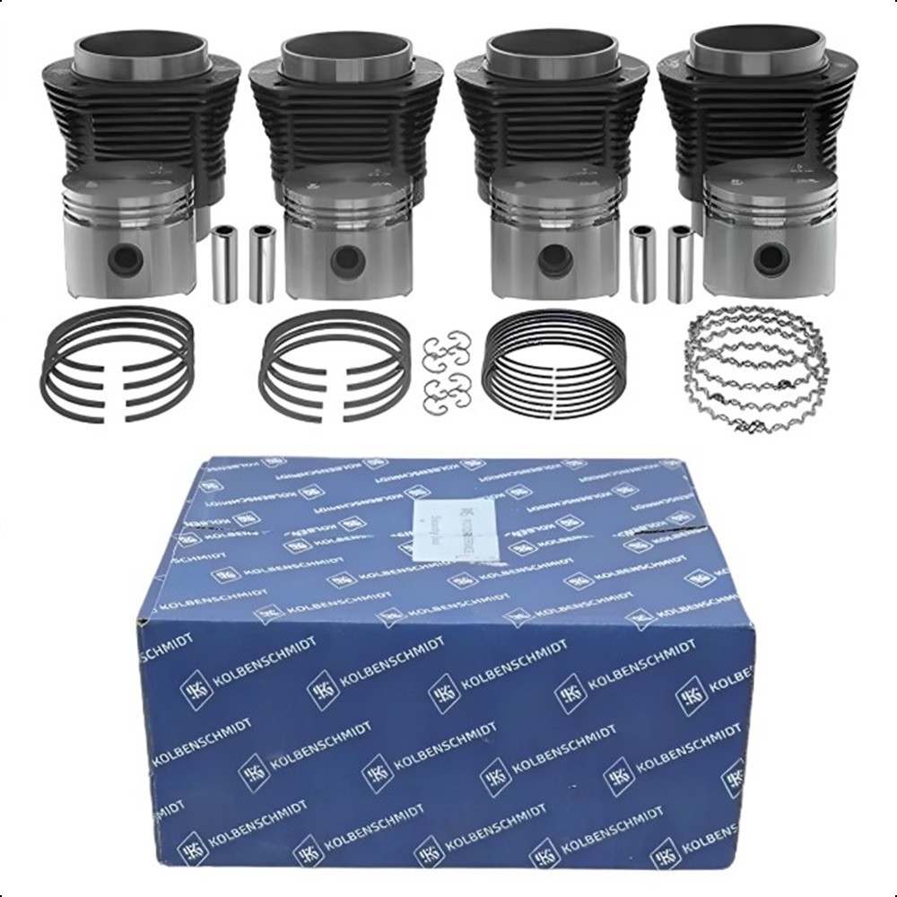Kit Motor Vw Fusca 1983/1997 Kombi 1989/2007 1.6 Medida Std
