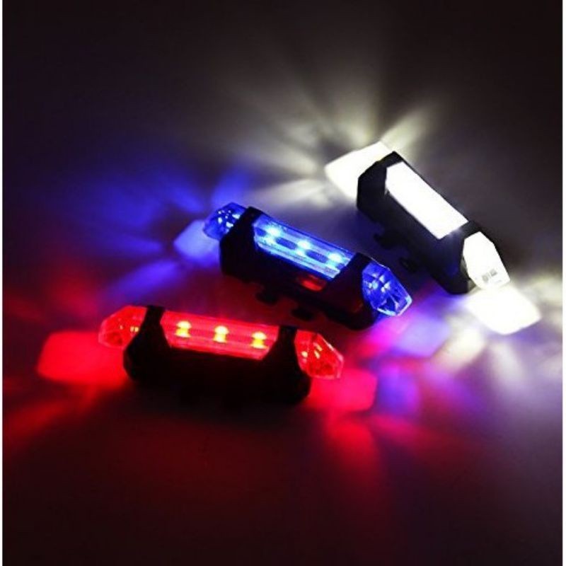 Traseira Bike Sinalizer Bicicleta Luz De Led Usb em Oferta na Shopee