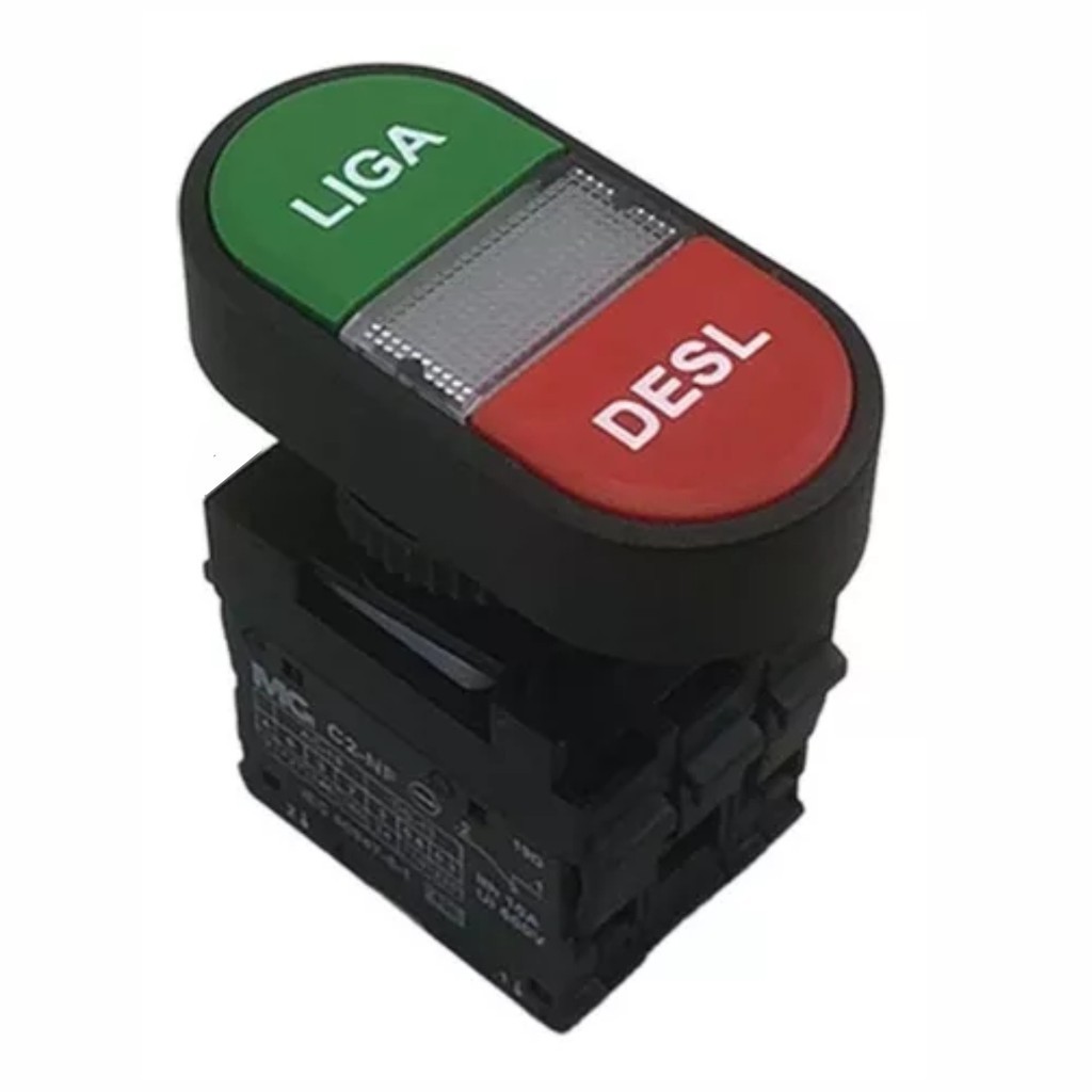 Botão Duplo Liga/Desliga Para Masseiras Batedeiras Margirius em Oferta na Shopee