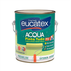 Tinta Para Azulejos Epóxi Base Água Eucatex 3,6l - Branco