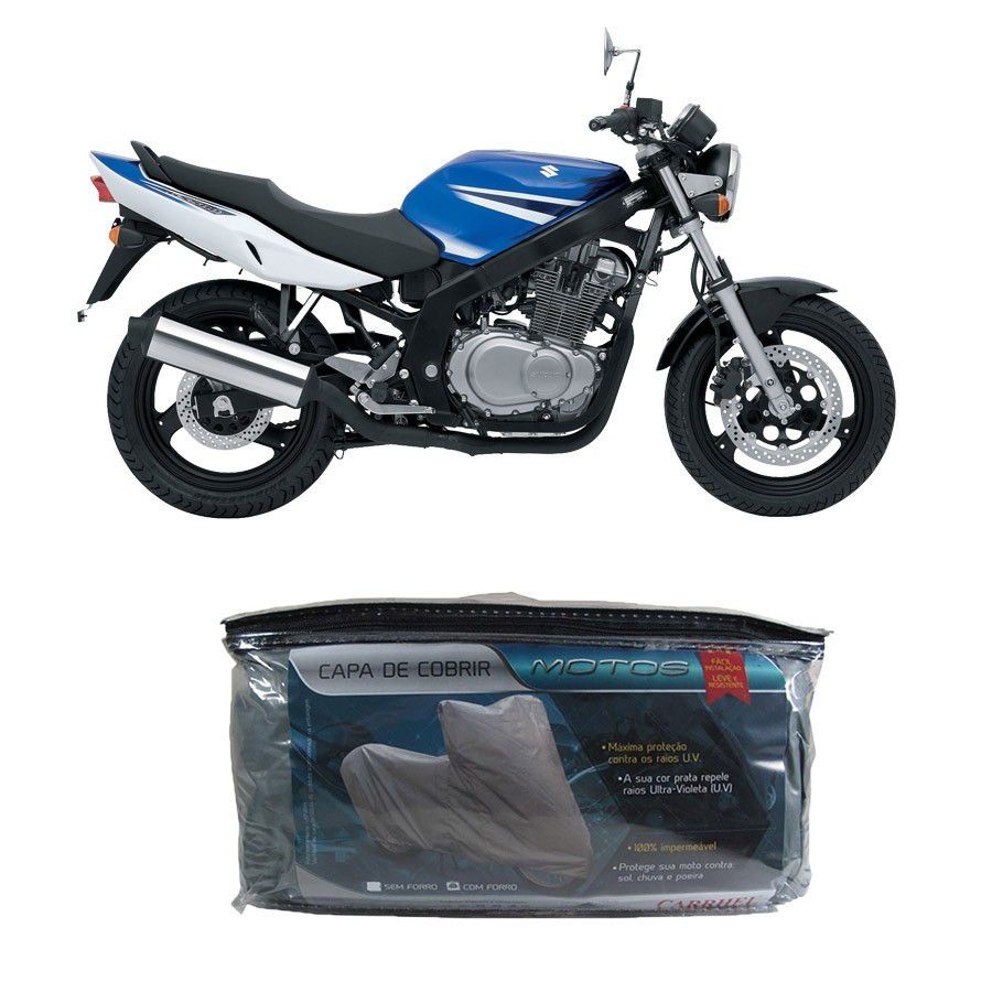 Capa para cobrir SUZUKI GS 500 com forro M(202)