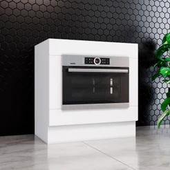 Balcão de Cozinha Forno De Embutir 80 cm Amy Casa 812