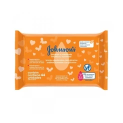 Lencos Umedecidos Johnson's Limpeza e Suavidade 44 Unidades
