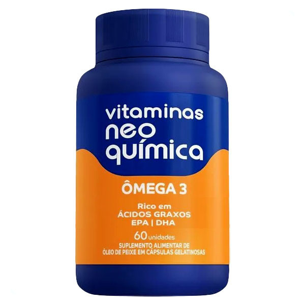 Vitaminas Ômega 3 com 60 Cápsulas - Neo Química em Oferta na Shopee