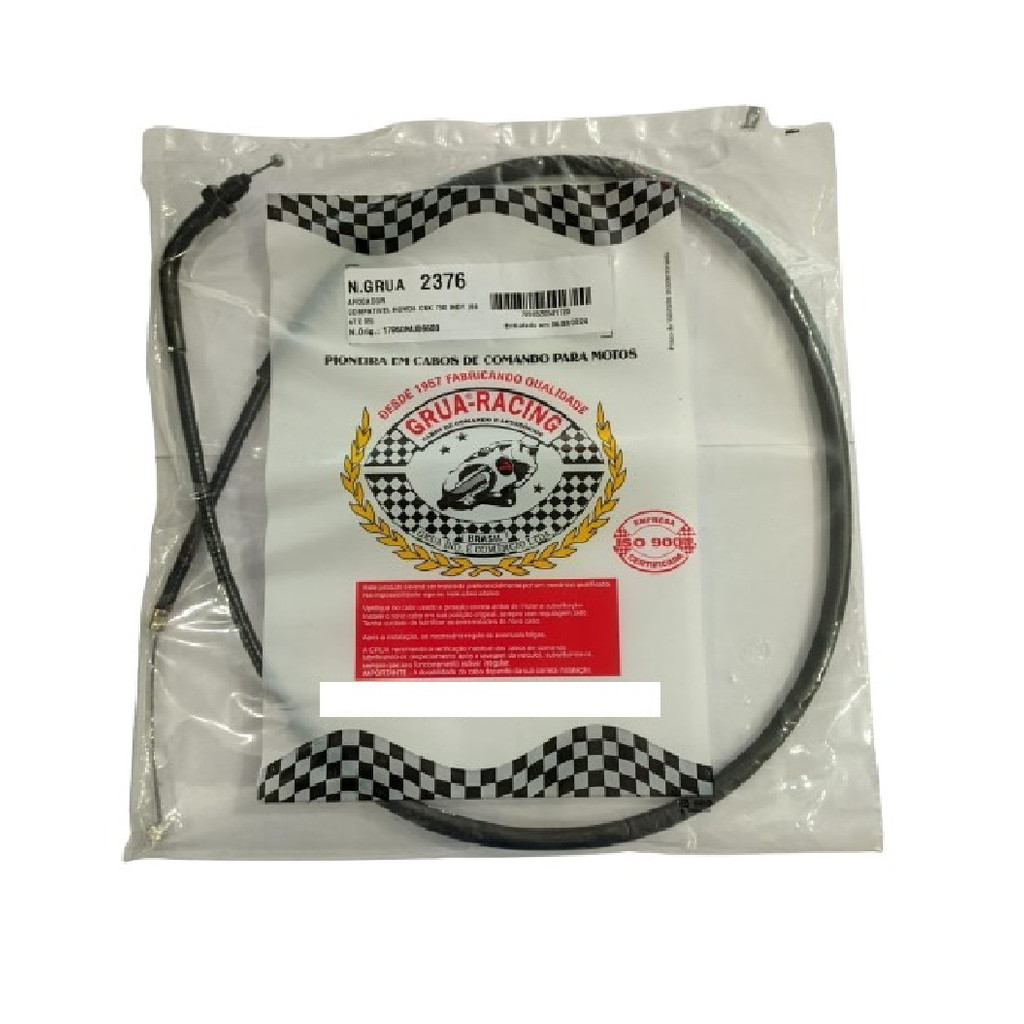 CABO AFOGADOR HONDA CBX 750 INDY 1986 ATE 1995 GRUA RACING