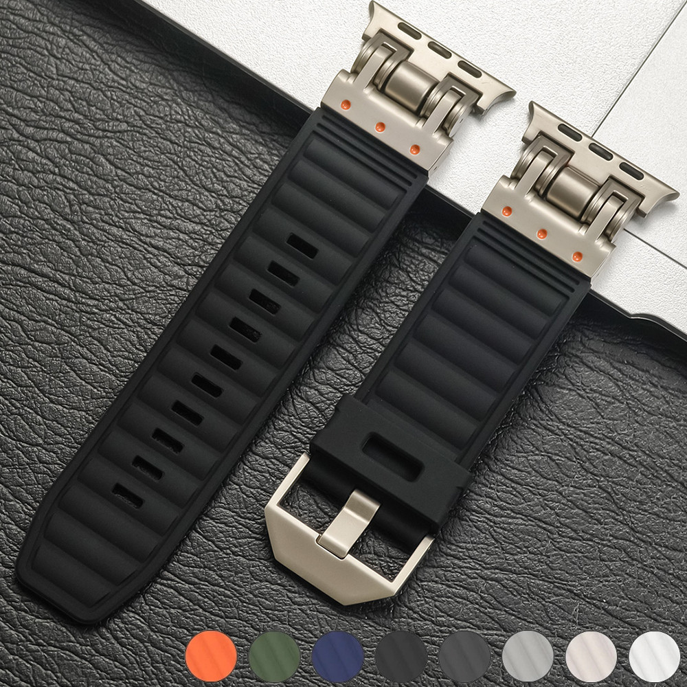 Pulseira De Silicone Macia Para Esportes , Compatível Com Apple Watch Ultra 3 2