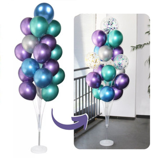 Suporte Balões Bexigas de Chão 168 cm Torre P/ até 19 Balões em Oferta na Shopee