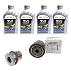Kit Revisão Óleo Shell Com Filtro E Anel Gol Fox Original Vw