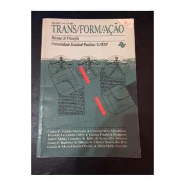 Trans/formação Vol. 11 autor Carlos E. Jordão Machado e Outros