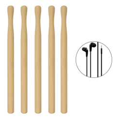 Kit 5 Baquetas Surdo Liverpool Mt18 Fanfarra Percurssão 36,5