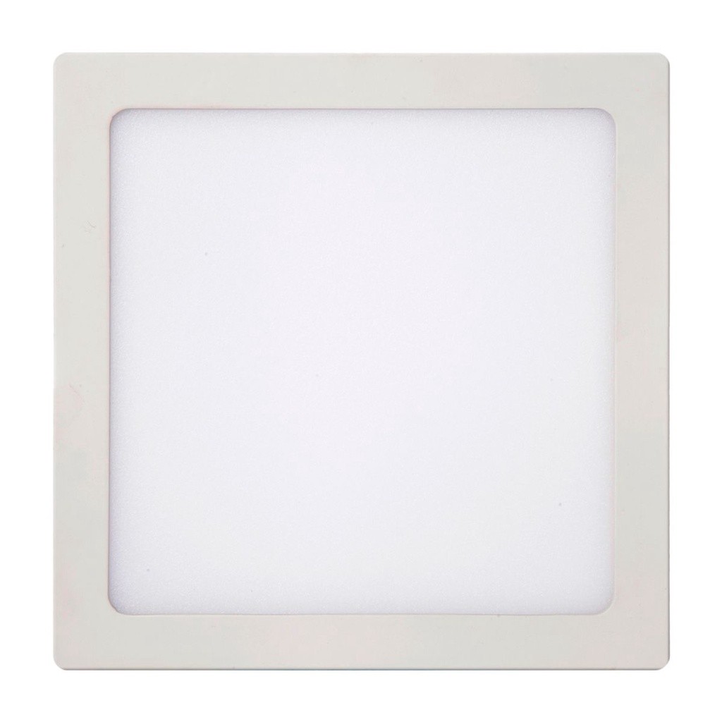 Luminaria Led Sobrepor Quadrada Slim 24W 3000K Kian