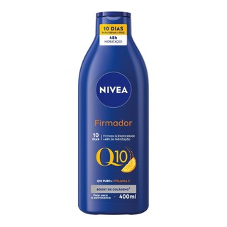 Creme Hidratante Corporal Firmador Nivea Q10 Vitamina C Pele Seca 400ml em Oferta na Shopee