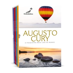 Box com 4 Livros de Augusto Cury