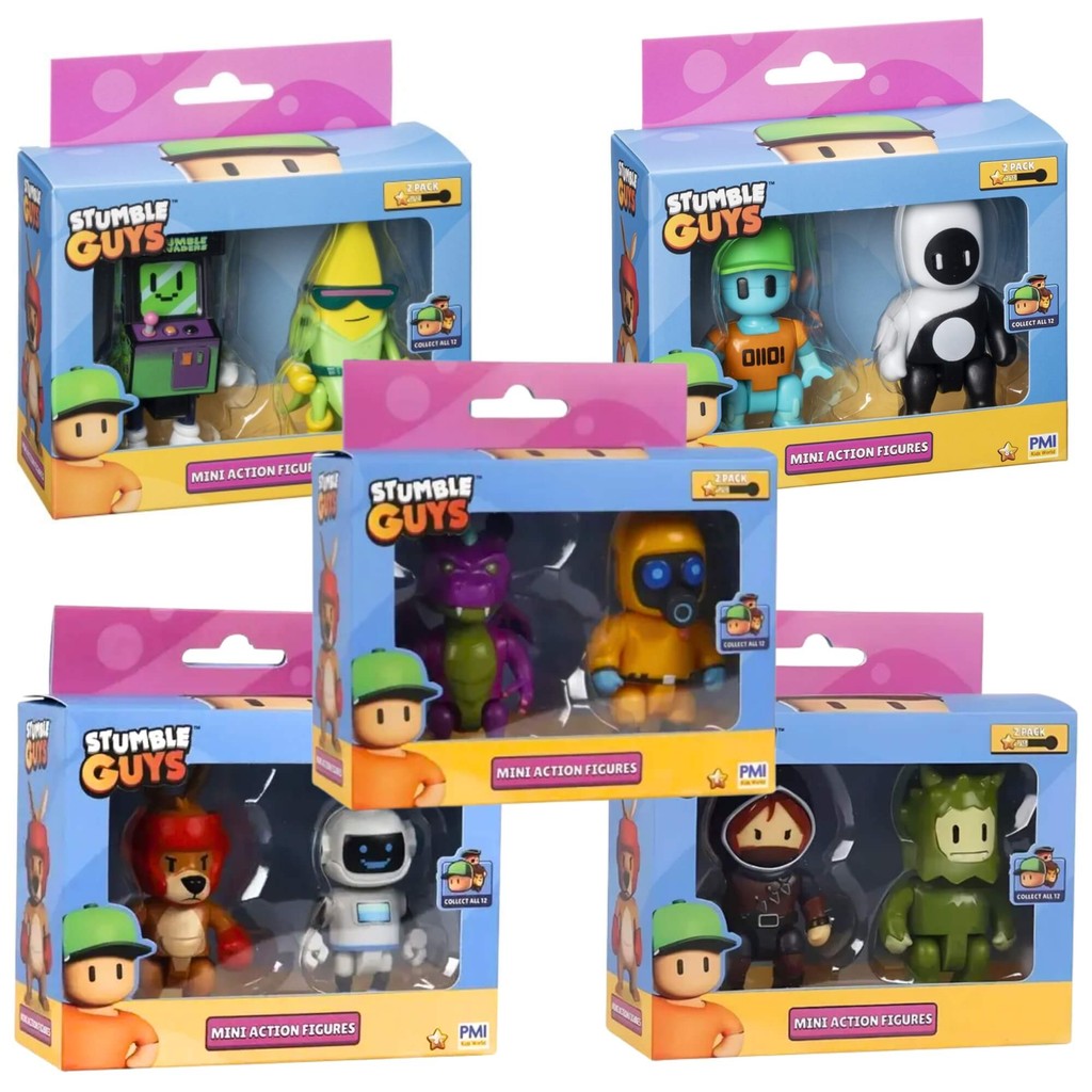 Brinquedo Infantil Stumble Guys Serie 2 Pac com 2 Mini Figuras Sortidas Multikids - BR2374 em Oferta na Shopee