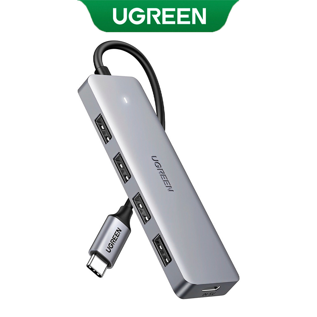 UGREEN Hub Multifuncional 5 em 1 para Usb C Cinza