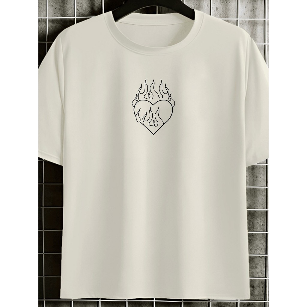 T Shirt Aesthetic Leve Bordada Off White Camiseta Estilosa Camisa Oversized Blusa Old School