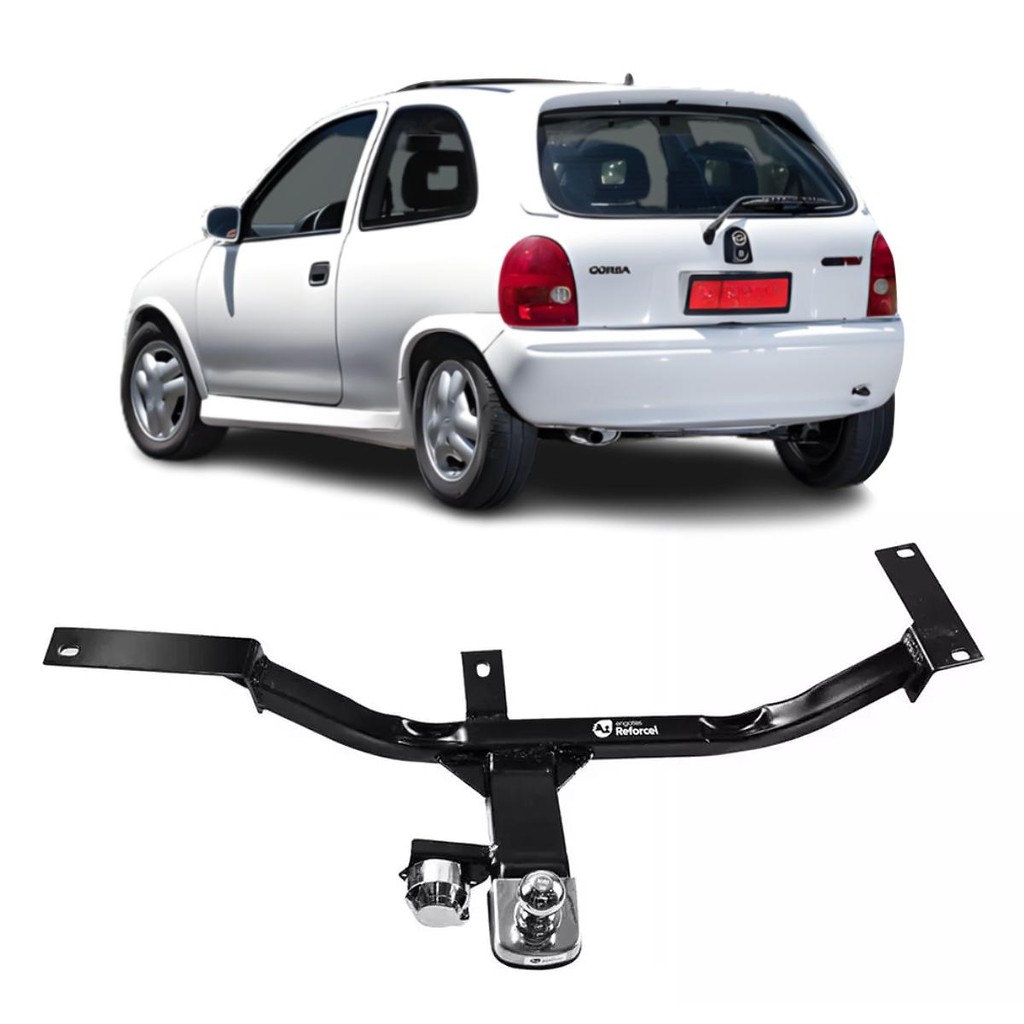Engate Chevrolet Corsa Wind 1993 a 2002 Reforcel Reboque Rabicho Protetor 500KG