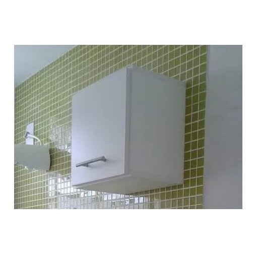 Armário Nicho Toalheiro Decorativo Mdf 30x30x15 Com Porta e fundo .