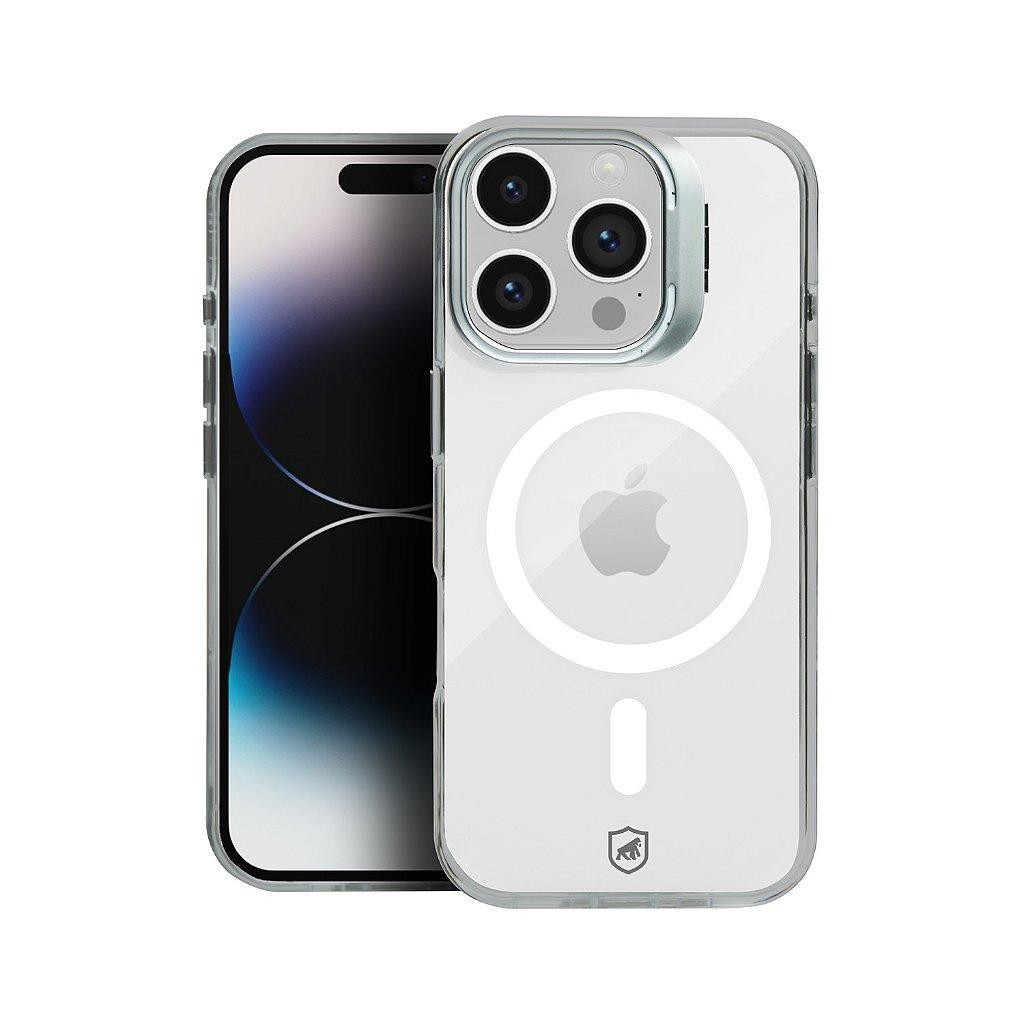 Capa Case Capinha Transparente para iPhone 14 Pro - MagSafe Crystal Acrílico - NÃO AMARELA - Gshield em Oferta na Shopee
