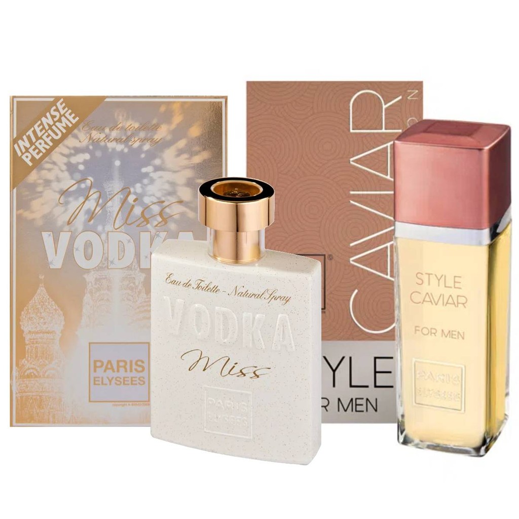 Kit Style Caviar e Vodka Miss - Paris Elysees