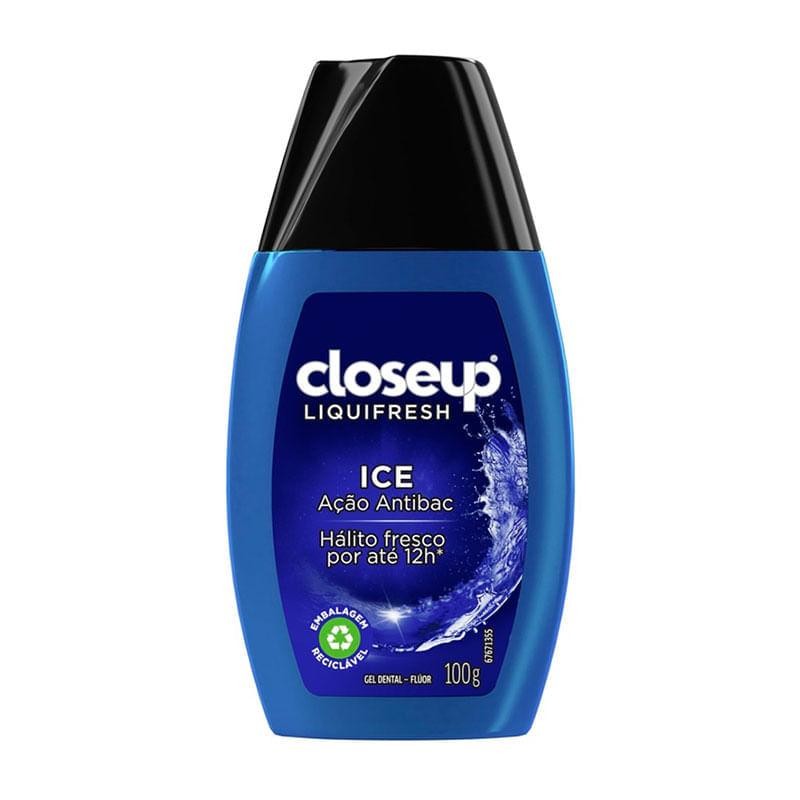 Creme Dental em Gel Close Up Liquifresh Ice 100g