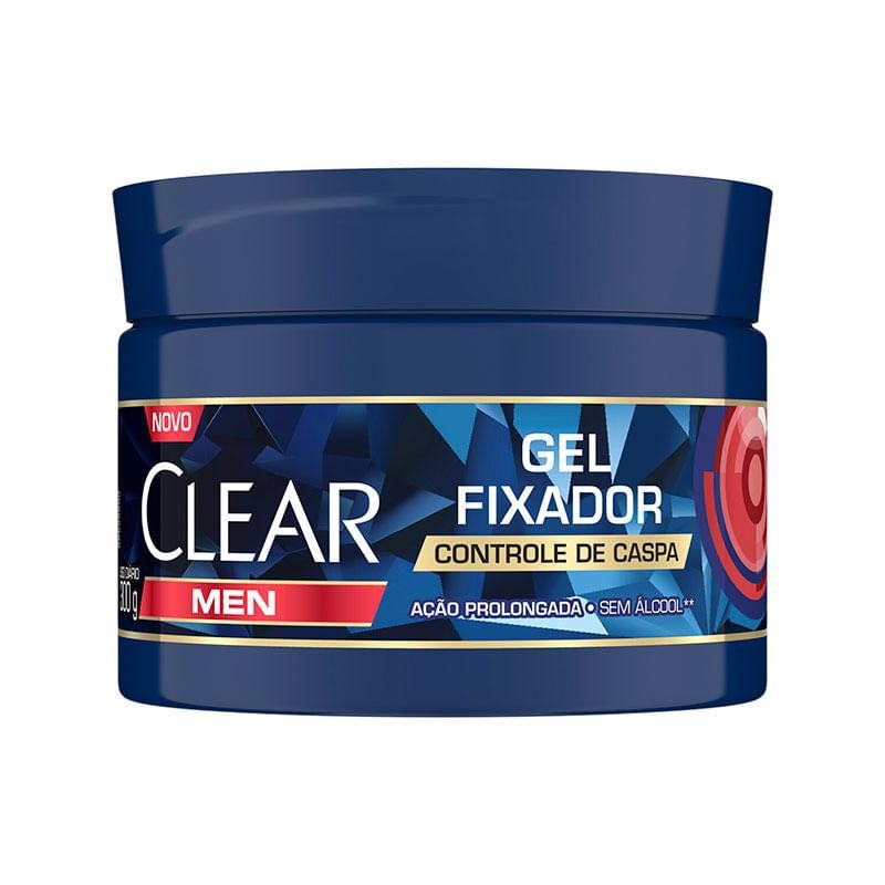 Gel Fixador Clear Men Controle de Caspa 300g em Oferta na Shopee