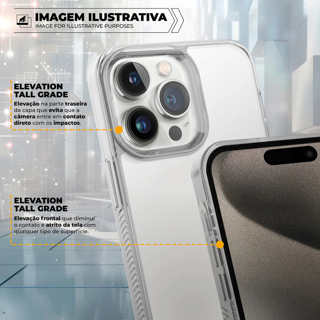 Detalhes do Capa Case Capinha Antiderrapante Anti-Slip para iPhone - Premium e Aderência Segura - Gshield