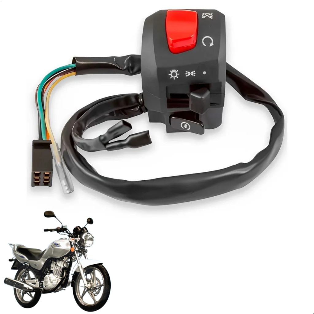 Punho Chave Partida Para Yes 125 2008 2009 2010 em Oferta na Shopee