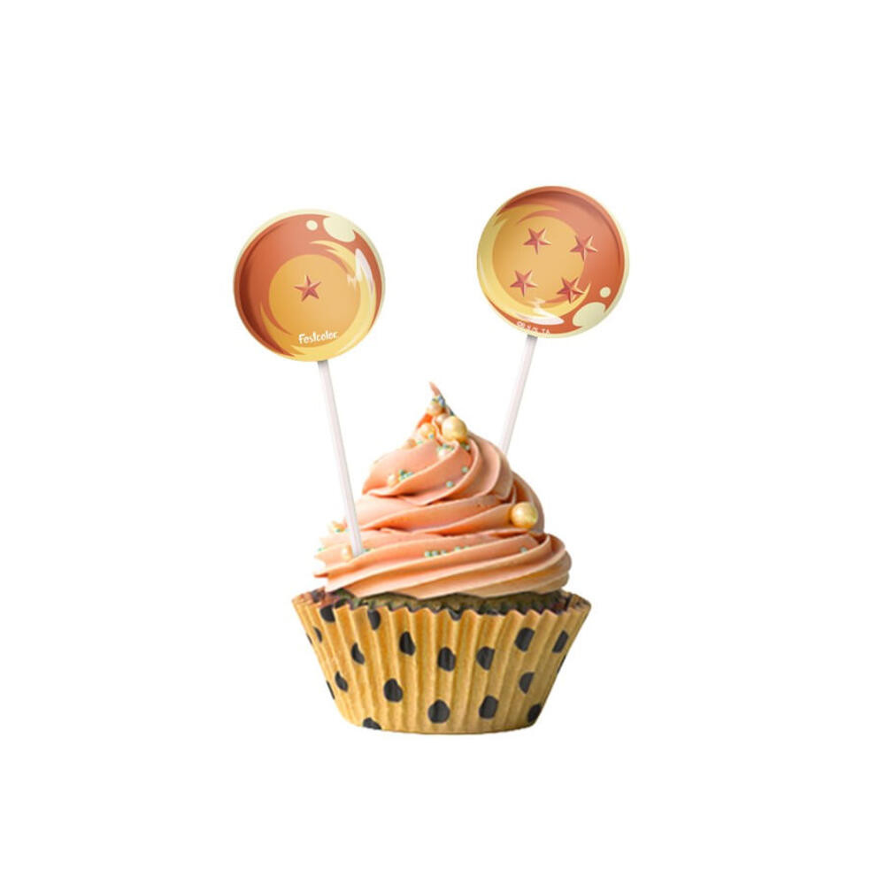 Bandeirinha Para Docinhos - Dragon Ball - Festcolor em Oferta na Shopee